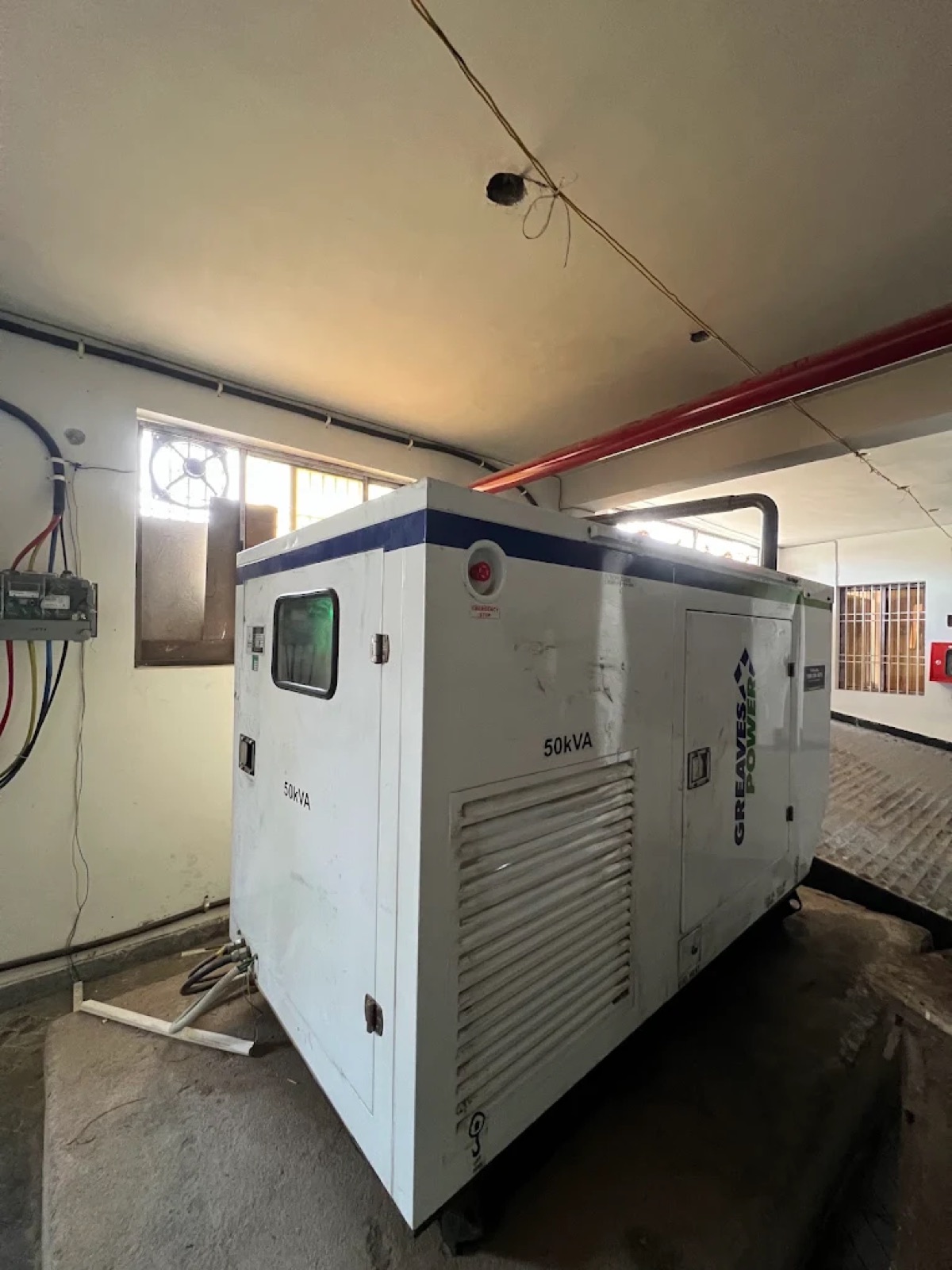 24x7 diesel generator power backup at Shri Nath Palace, Deoghar